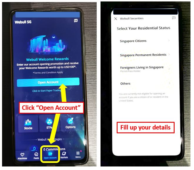 Webull - Open Account