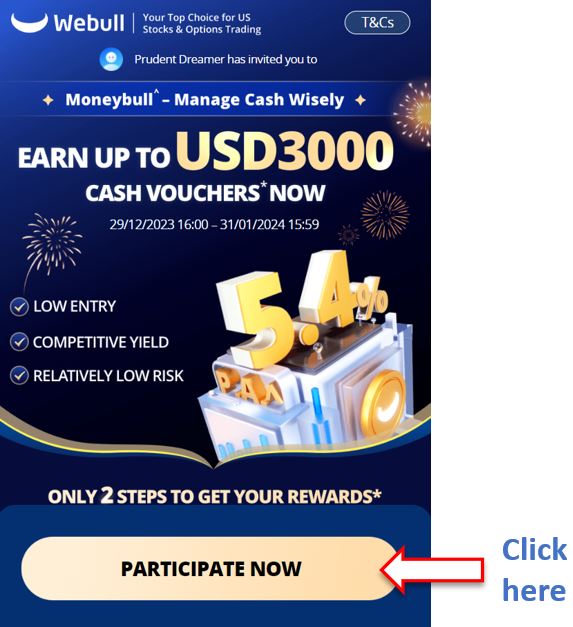 Webull Free Cash Voucher Promotion January 2024